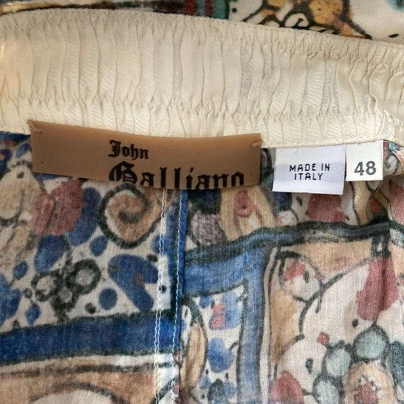 John Galliano voile button up vintage - Picture 2 of 2